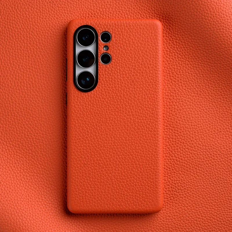 Luxurious Melkco Genuine Leather Phone Case with Magnetic Cover