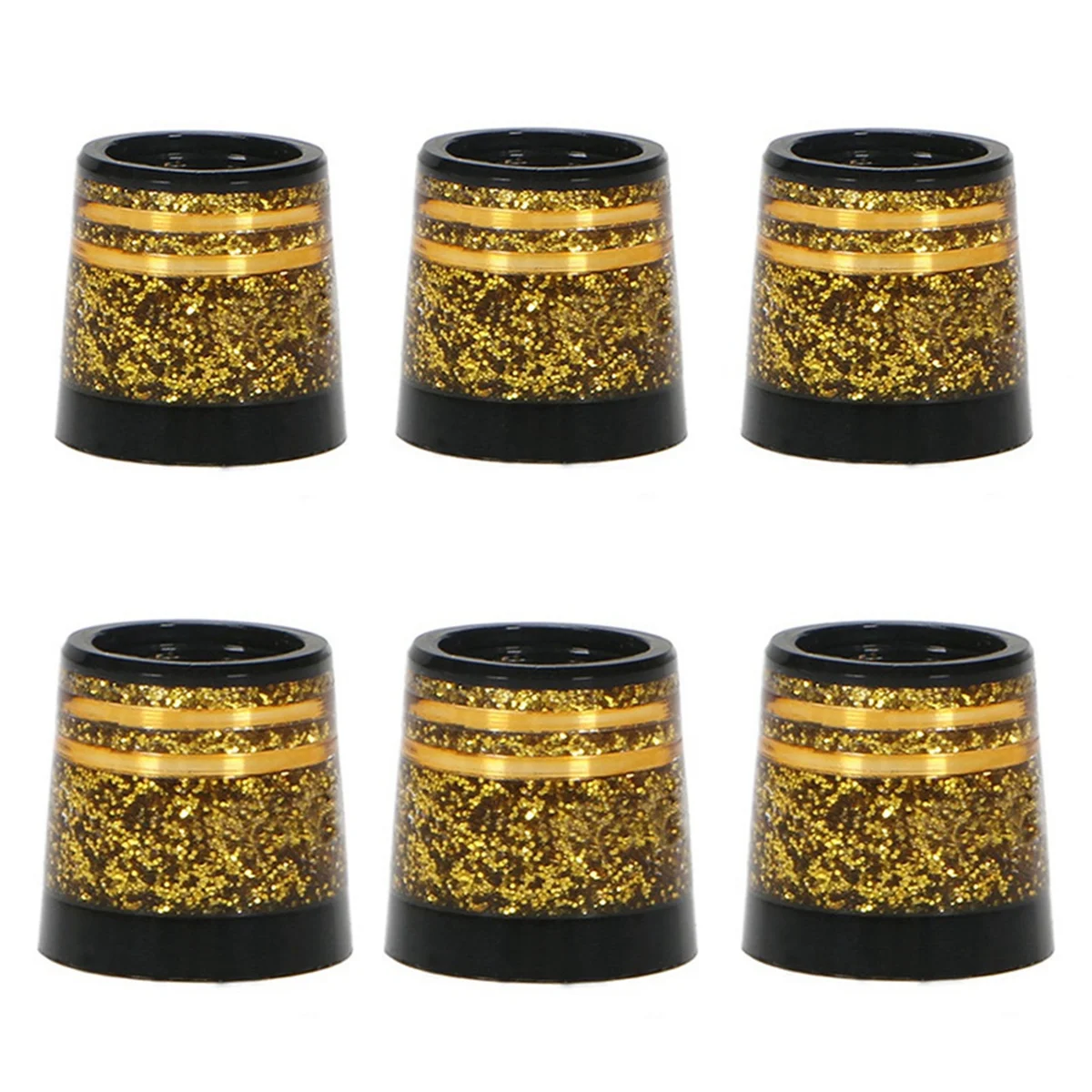 BAAU 30Pcs Golf Ferrules Tip Size 0.370 Golf Sleeve Ferrule for Irons High Quality Club Shafts Accessories Gold