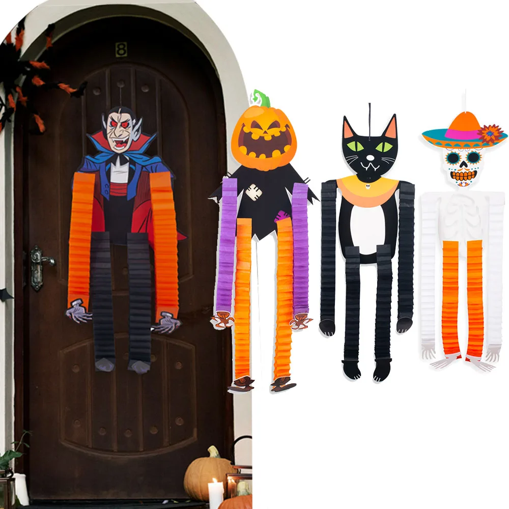 Spooky Halloween Hanging Ornament Set for Indoor & Outdoor Decor