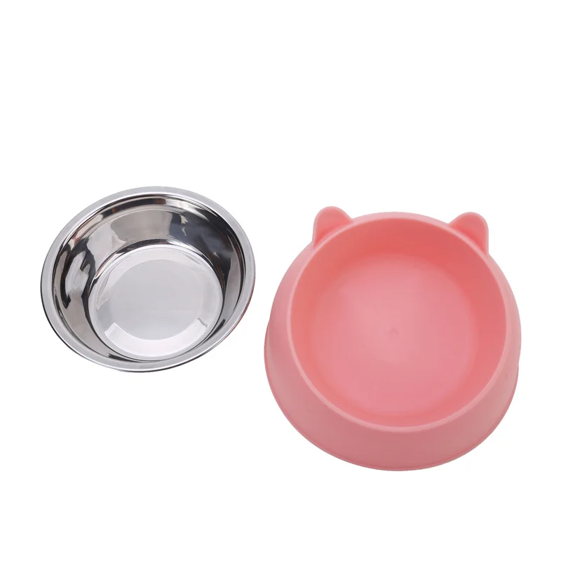 100ML Cat Dog Bowl 15 Degrees Raised Non Slip Puppy Base Cat Food Drinking Water Feeder Tilt Safeguard Neck Pet Bowl Accessories S894b2af38632444bad0d8d41c1e89be38
