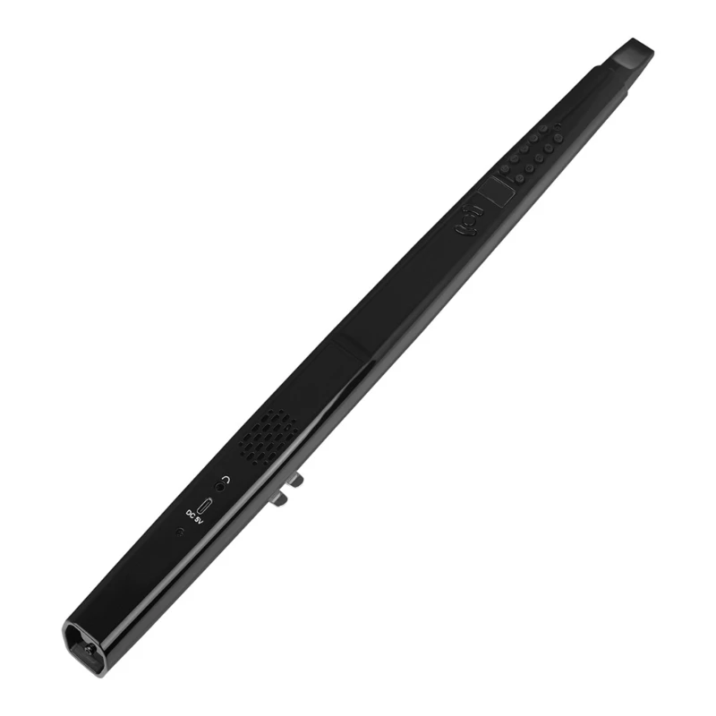 Saxophone Musical Instrument Built-in 13 Musical Instrument Tones Mini Electronic Wind Instrument Set with Rechargeable Battery and Removable Nozzle