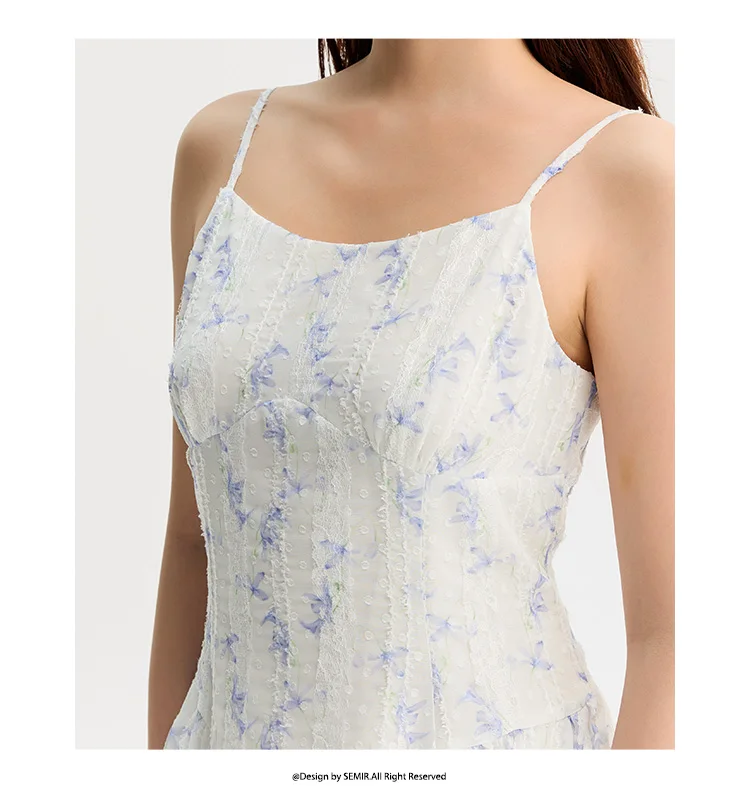 Dress Women Forest-Themed Fresh And Delicate Summer New Romantic And Artistic Lace Gentle Floral Dress