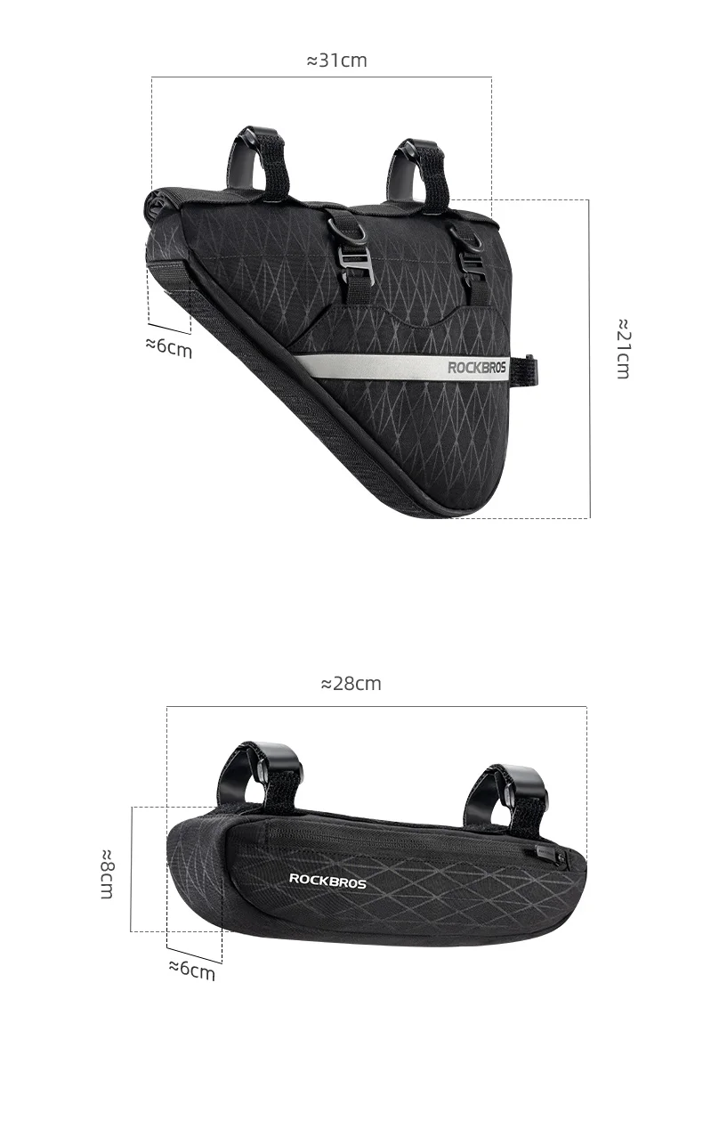 rainproof bike bag material