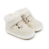 Citgeett Winter Infant Baby Boys Girls Boots Closure Boots Warm Baby First Walker Shoes 2