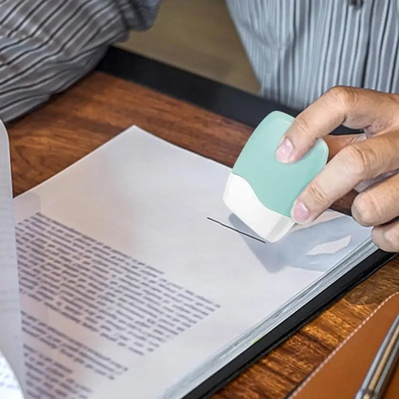 Confidential Roller Stamp for Privacy Protection