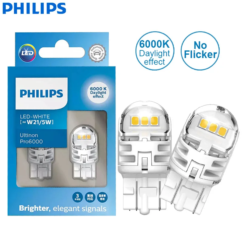 ʸ Ƽ  6000 LED W21/5W 7443 T20,  ,  ȭƮ, ڵ  õ, ÷   , 2x