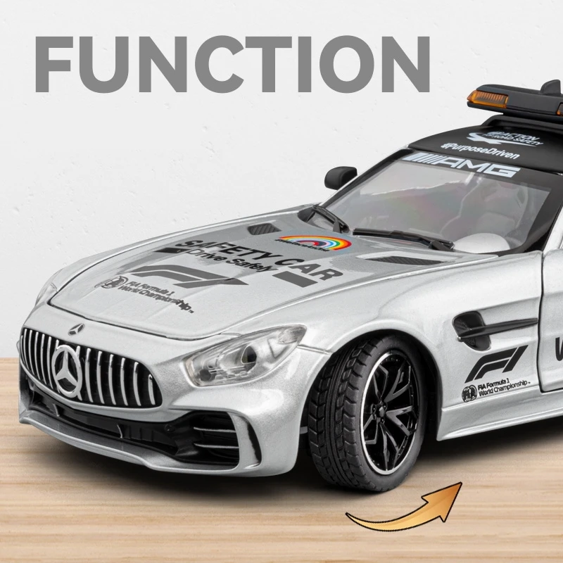 1/24 Mercedes-AMG GTR Safety Car 2020 We Race As One Diecast