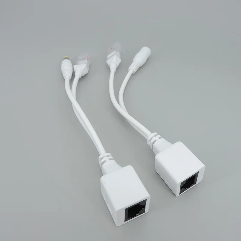 POE Cable Passive Power Over Ethernet Adapter Cable POE Splitter RJ45 Injector Power Supply Module 12-48v For IP Camea