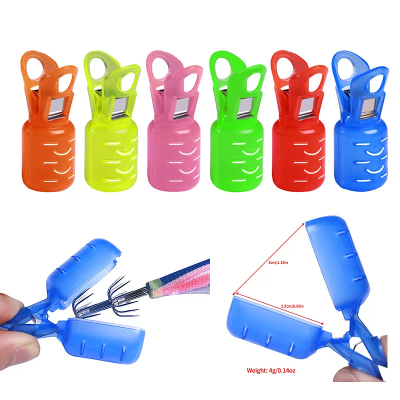 Fishing Bait Hooks 40-Pack Fishing Hook Protector Caps  Assorted Colors,  Multiple Sizes (#1 To #10), Safety Covers For Single Hooks Single Hook  Cover Set