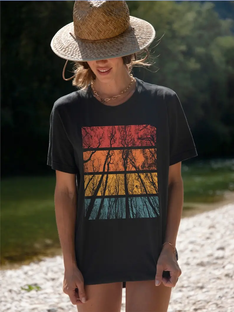 

Nature Lover Hiking Shirt - Tree Camping Gift