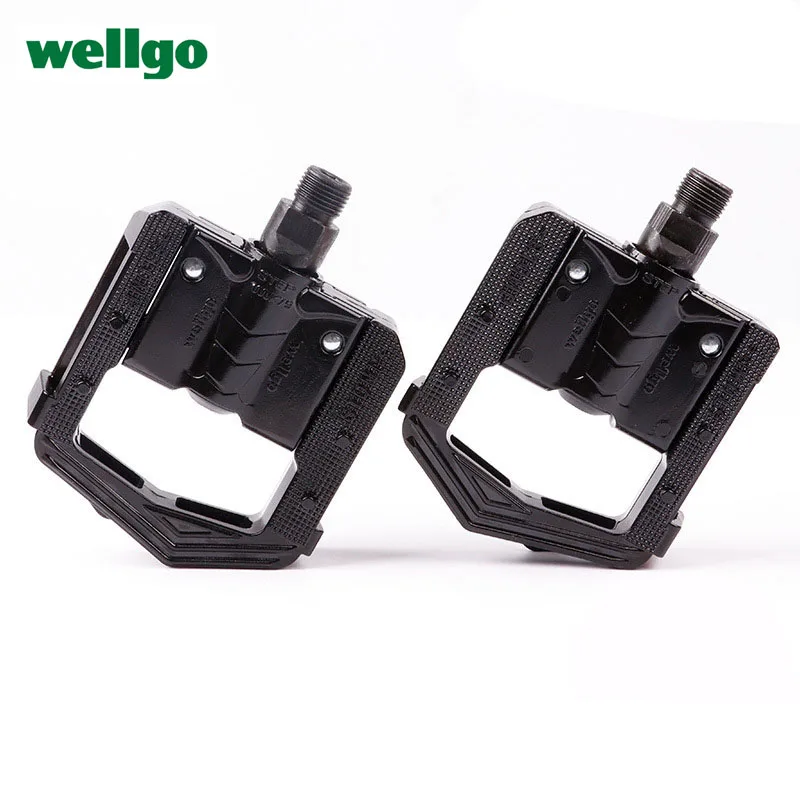 Wellgo F265 F178 접이식 자전거 페달 MTB 산악 자전거 패들 베어링 알루미늄 합금/PP 도로 자전거 접이식 페달 자전거 부품