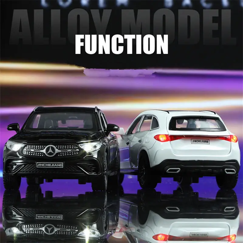 1:32 GLC 400e SUV Alloy Car Model Diecast Metal Toy Off-road Vehicles Car Model Simulation Sound Light Collection Childrens Gift 6