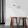 Clothes Hanging Rack Hanger Hand Crank Clothing Material Lift Part Lifting Silver Shaker 5