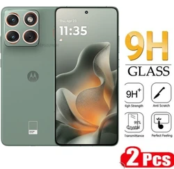 2 - Pack Premium 9H HD Tempered Glass Camera Lens Protector - 1 Lens Glass (Moto X70 Air)