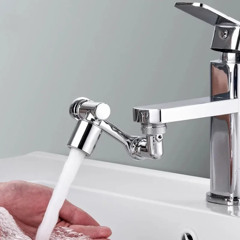Abs Faucet Extender Aeratore Bubbler Ugello 1080 ° Rubinetto Di Rotazione Universale Testa Spruzzatore Per Rubinetto Da Cucina Lavabo Braccio Robot