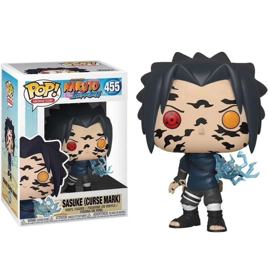 thumbnail image 1 of Figuras de acción de Naruto Sasuke de la serie de animación japonesa FUNKO, colección de edición limitada, número 455, Shippuden, 1 of 5