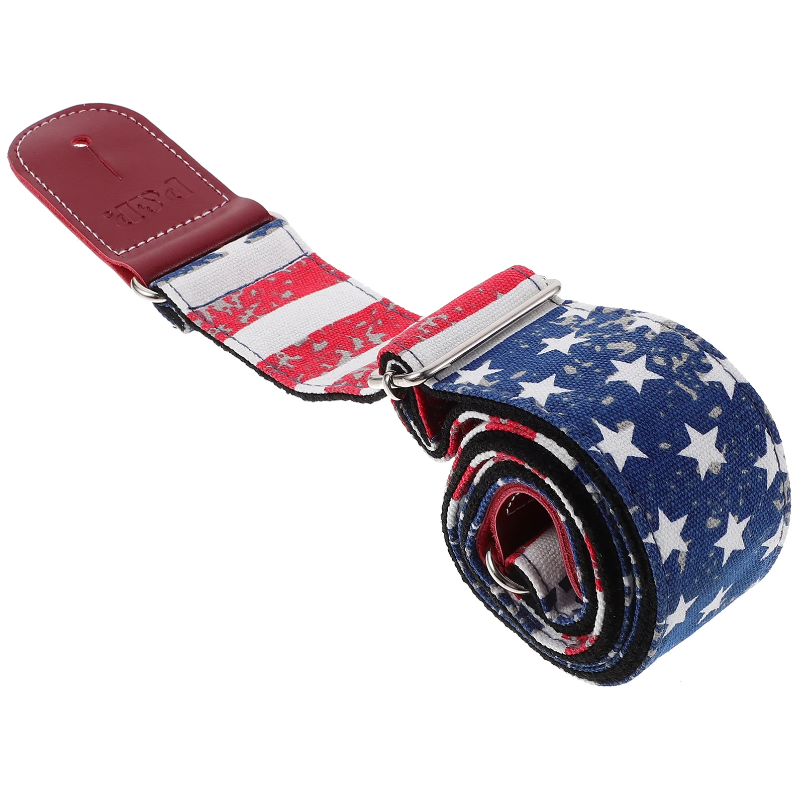 

Printed Guitar Strap Musical Instruments Electric Replacement Bass Belt Manual Sling Adjustable Canvas Printing Shoulder