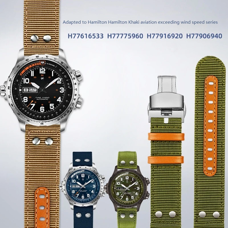 

Ремешок из нейлона и холста для наручных часов Amazfit Gts, 22 мм