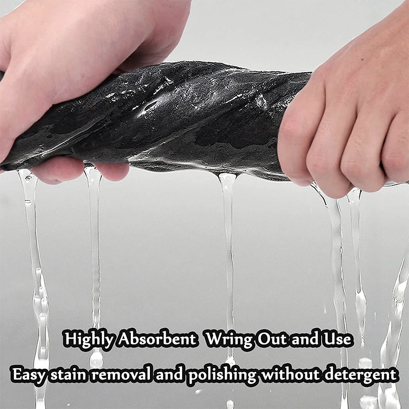 Magic Cloth Thickened Cleaning Cloths No Trace Reusable Microfiber Car Window Glass Wiping Rags Towels Household Clean Tools