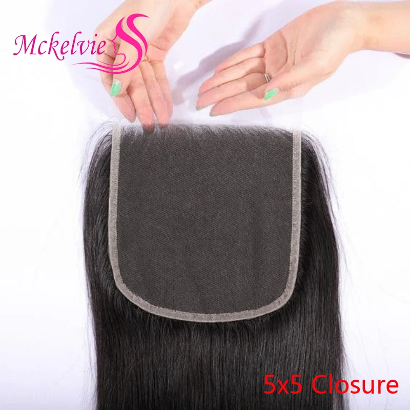 5x5 Lace Closure Straight & Body Wave Human Hair Natural Color Remy Hair Swiss Lace Closure 10-22 inches Soft and Silky