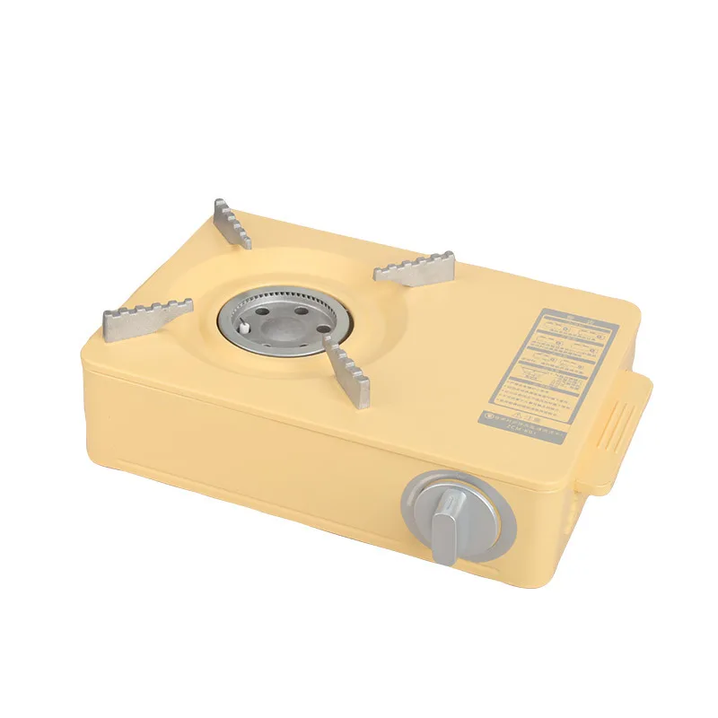 Jetshark Outdoor Cookware Camping Gas Stove Portable BBQ Camping Equipment Cookware Mini Square Cassette Stove