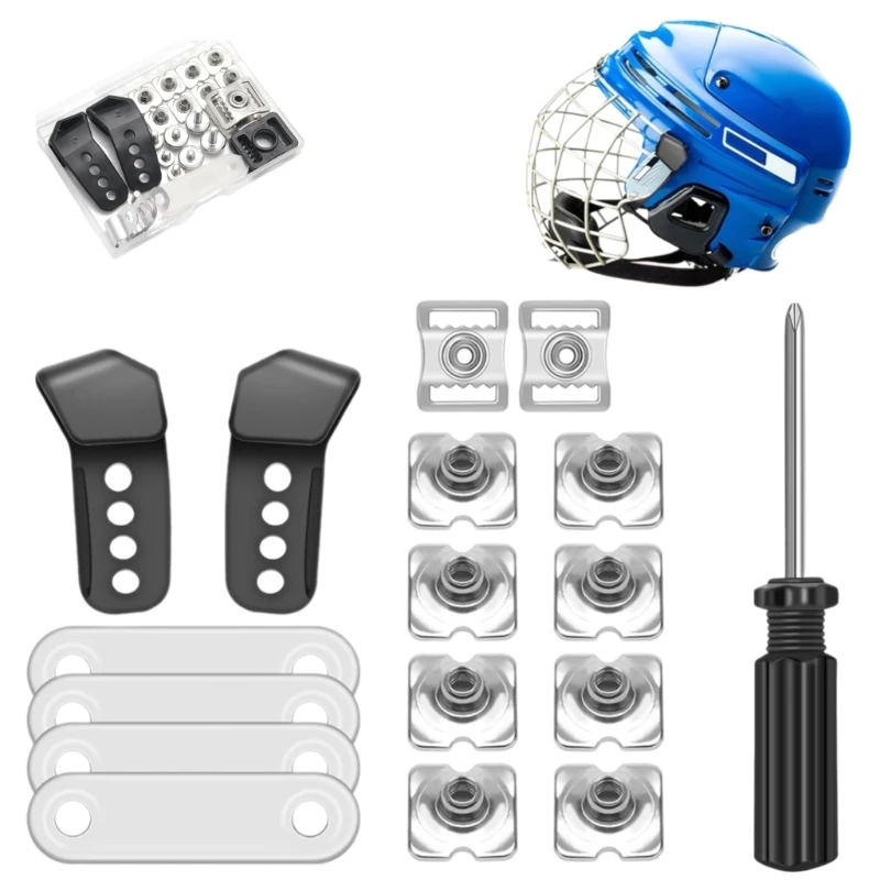 2024New31PcsHelmetsRepairkitsFootballHockeyHelmetsHardware
