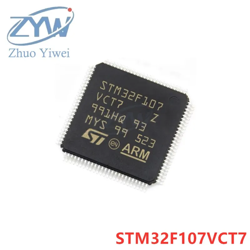 

STM32F107VCT7 LQFP-100 STM32F107 STM32F107VCT ARM 72MHz 256KB 32-bit microcontroller Cortex-M3 patch New original