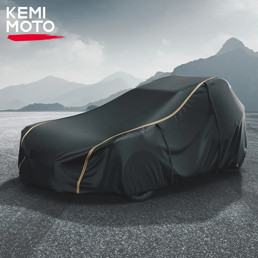 KEMIMOTO Full Cover Compatible with Polaris Slingshot R S1 S SLR SL Outdoor Indoor Vehicle Storage Cover 420D UV50+ Waterproof punching bag protector 420d oxford cloth waterproof outdoor protective punch bag covers adjustable heavy boxing bag cover