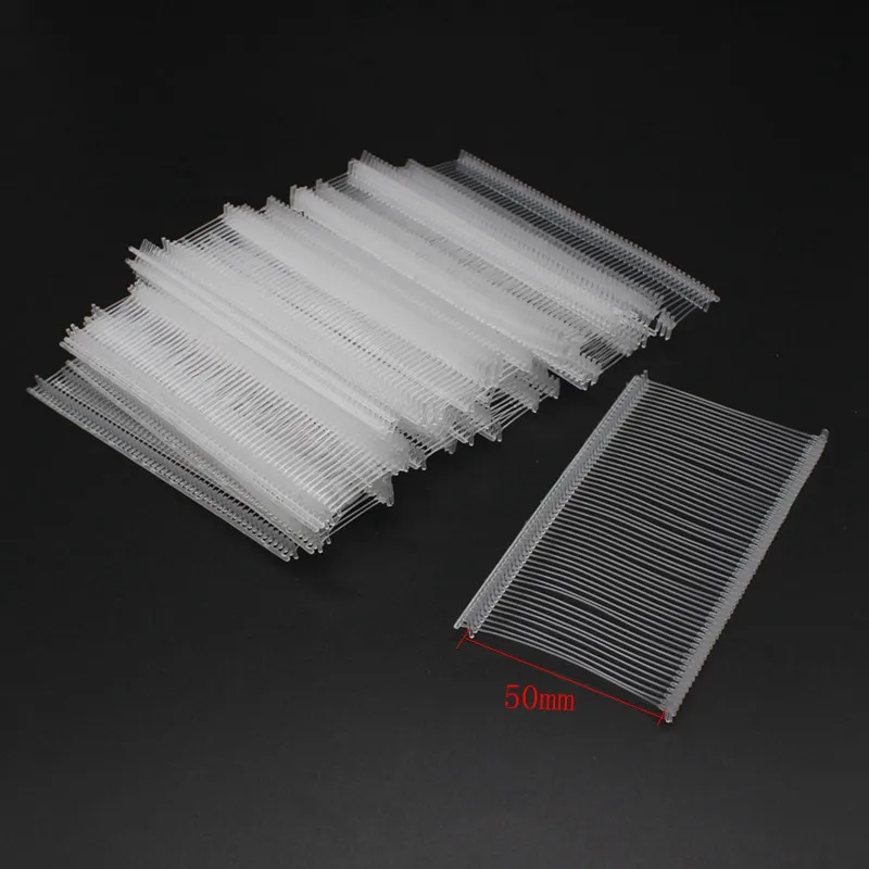 1000pcs Tag Pins Tagging Gun Barbs Plastic Fasteners Kimbles Polypropylene Label tagging gun barbs