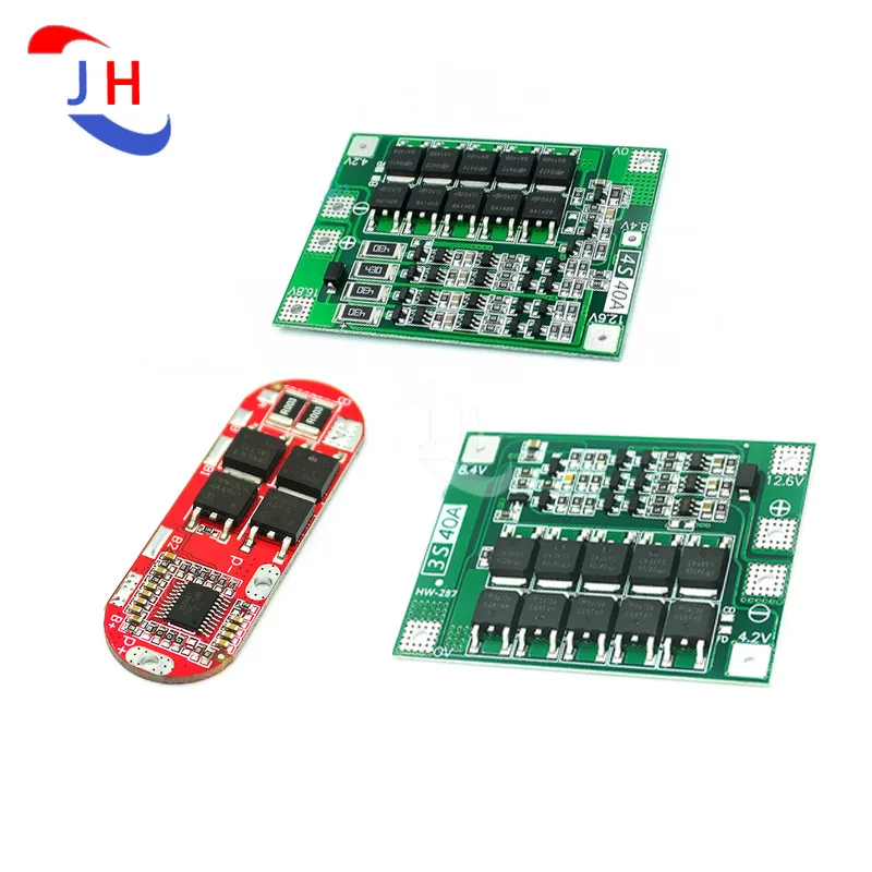 3S/4S/5S 20A 30A 40A 60A 12V/24V 리튬 이온 리튬 배터리 충전기 보호 보드 18650 BMS 이퀄라이저 ...