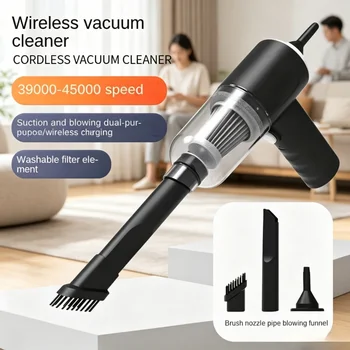 Portable Handheld Vacuum Cleaner for Car & Home, Multi-Purpose Small Pump Cleaner for Vehicles Household 1