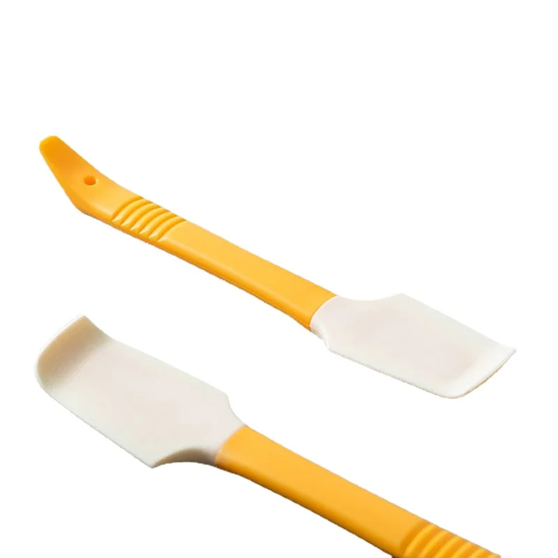 Silicone Soft Scraper Baking Tools Cake Cream Kitchen Soft Scraper Jam Spatula High Temperature Resistance for Household Use