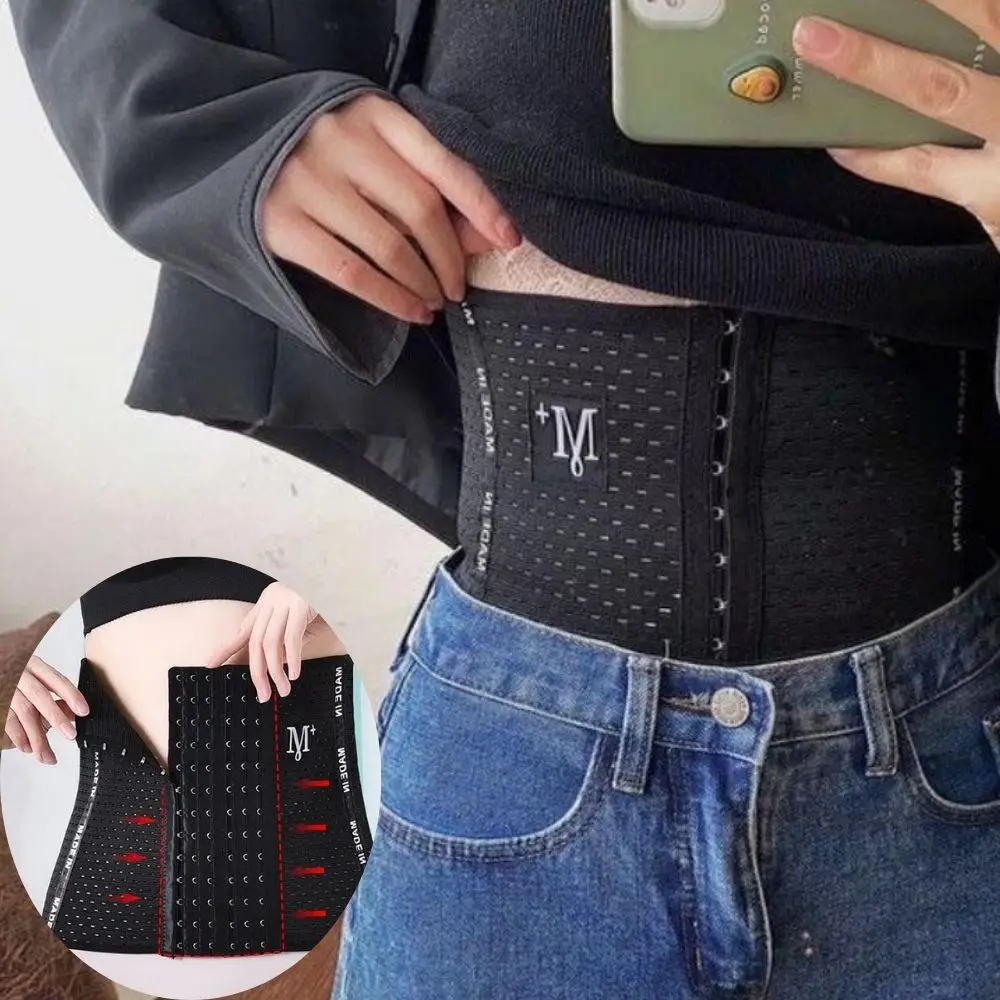 2025 Invisible Waist Trainer Body Shaper Black Tummy Control Slimming Sheath Flat Belly Reductive Shapewear Women Corset Belts