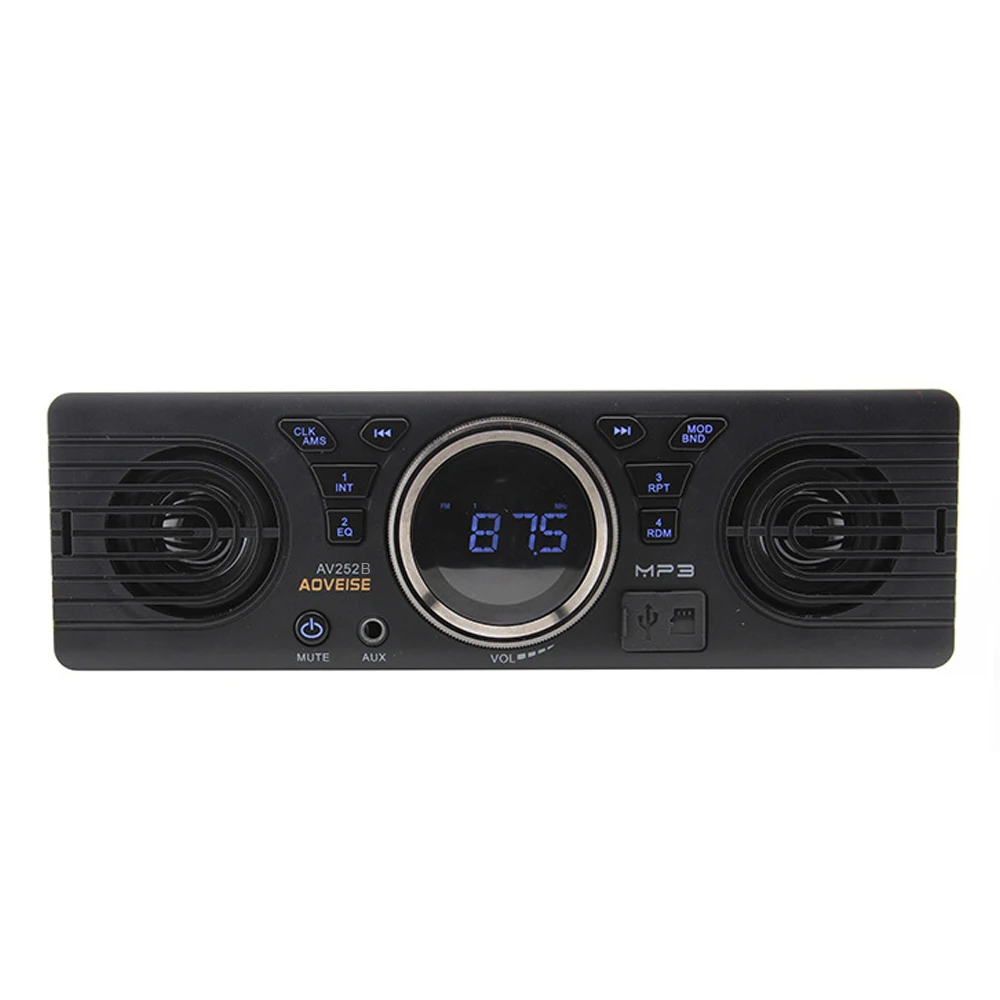 Car MP3 Player 12.0V Secure Digital Memory Card Audio Electric Car Radio Loudspeaker BT Host Speaker Radio Stereo
