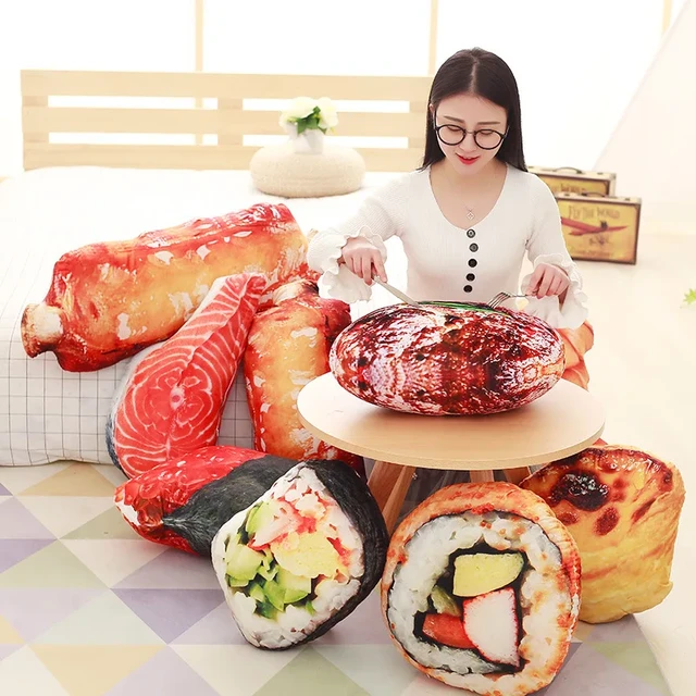 20cm Kawaii simulazione cibo Sushi peluche bambola di pezza cuscino cuscino  carino decorazioni per la casa per bambini bambini ragazze adulti regalo  divertente - AliExpress