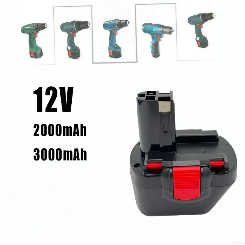 For Bosch BAT043 BAT045 BAT046 BAT049 12V Ni-MH Battery Rechargeable Cordless Dr