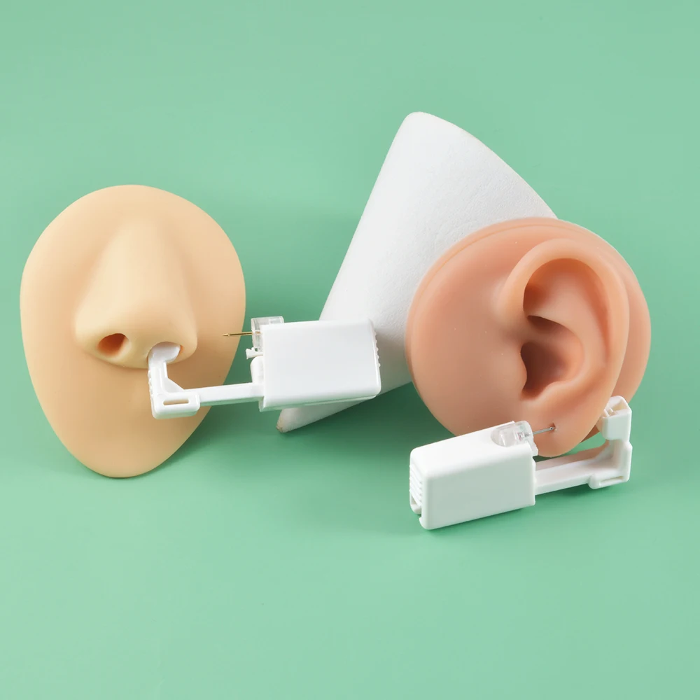 مسدس ثقب الأنف من التيتانيوم G23 القابل للتصرف ، أ...