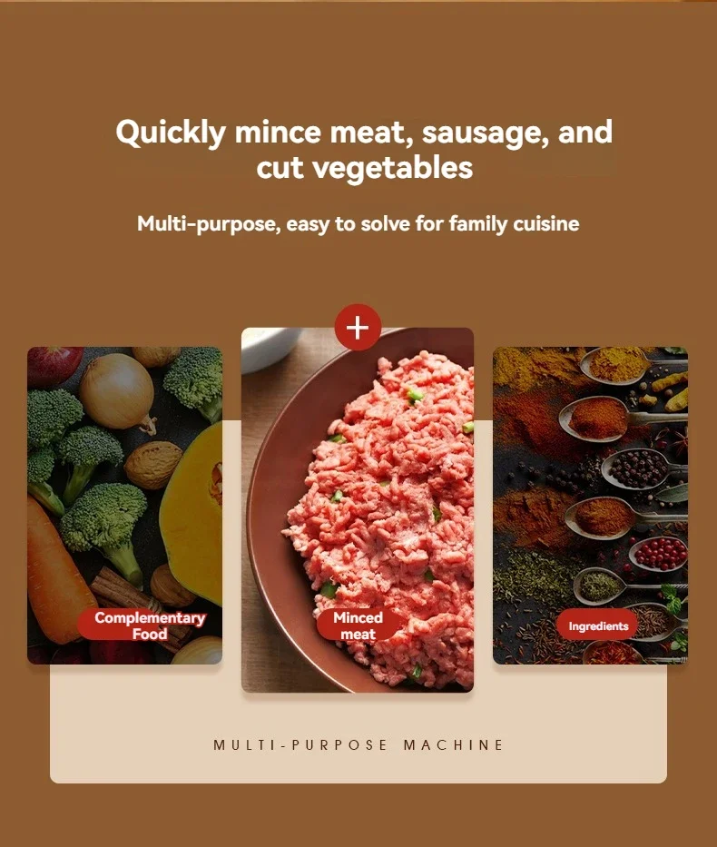 Description Picture 4 of itemHot Sale Mini Electric Garlic Chopper100ml Kitchen Tool Portable Cordless USB Charging Meat Grinder Food Onion Vegetable Chopper