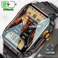 New Outdoor Smartwatch Men Women Bluetooth Call Heart Rate Health Monitor Military Watches GPS track Sports Fitness Smart Watch