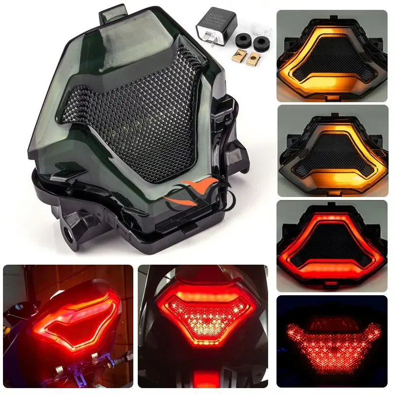 

Motorcycle LED Taillight Moto rear Brake Light Indicator Lamp for Yamaha MT03 MT25 2014-2020 R3 R25 2013-2020 MT07 2013-2017