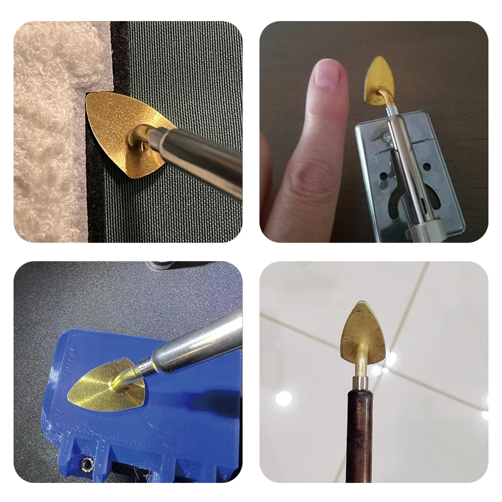 Portable Mini Craft Electric Iron Leather Clothes Shoes Smooth Wrinkle Removal Leather Surface Caft Repair Soldering Iron Tool