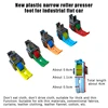 1pc Universal Industrial Sewing Machine Leather Roller Wheel Presser Foot Of Flat Car Thick Fabric Clothing Replace Presser Feet 6