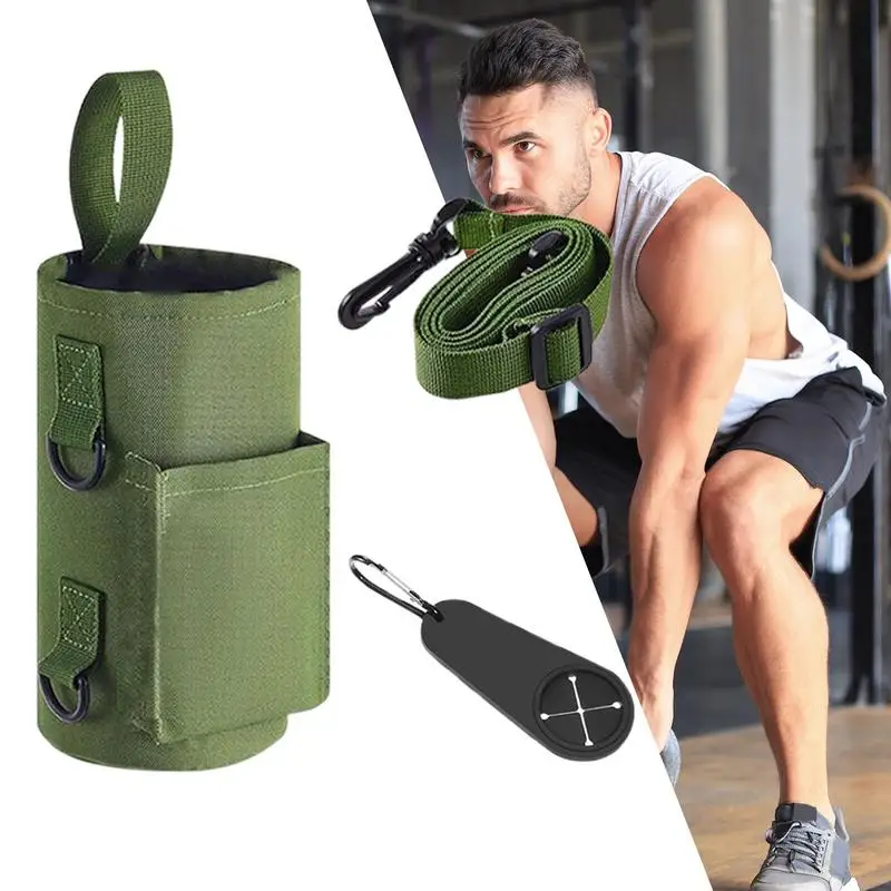 Magnetic Gym Water Bottle Bag Non Slip Magnetic Gym Sling Bag Portable Magnetic Water Bottle Carrier Holder for Gym Accessories 4