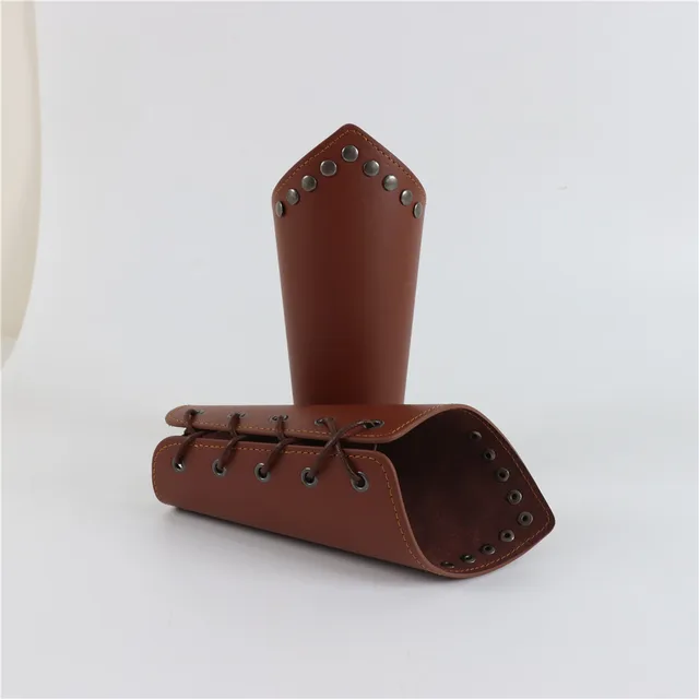 Scaldamuscoli Uomo Effetto Pelle Scamosciata - Per Costumi Pirata, Medievale E Steampunk - Foto 4