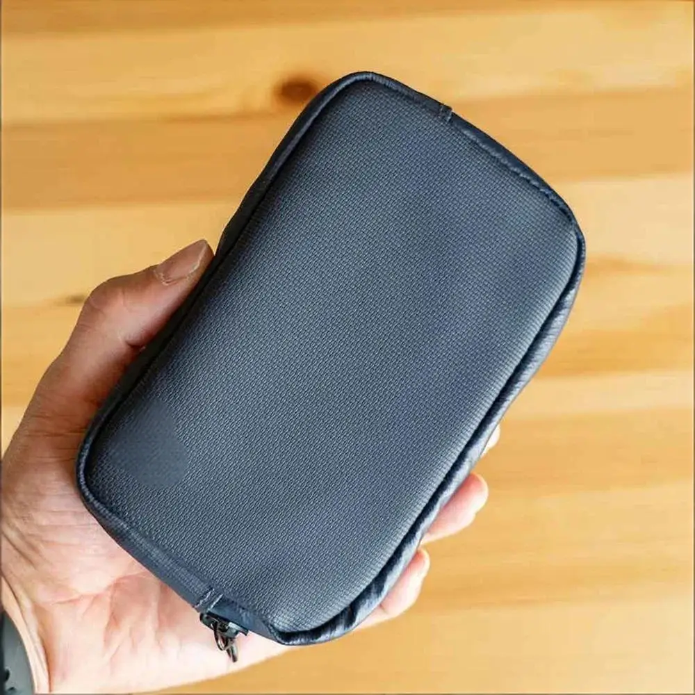 Rainproof Essentials Long Waterproof Leather Storage Bag
