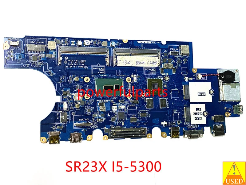 Per La Scheda Madre Dell Latitude E5550 Cn-0D1D9C 0 D1D9C D1D9C Zam81 La-A913P Sr23X I5-5300U Cpu Con Grafica Funzionante Bene
