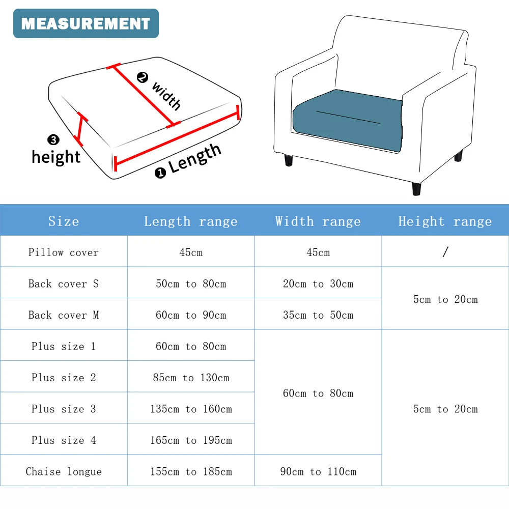 1pc Jacquard Sofa Slipcover Nonslip Stretch Sofa Cover Couch Cover for Bedroom Office Living Room Furniture Protector Home Decor 2