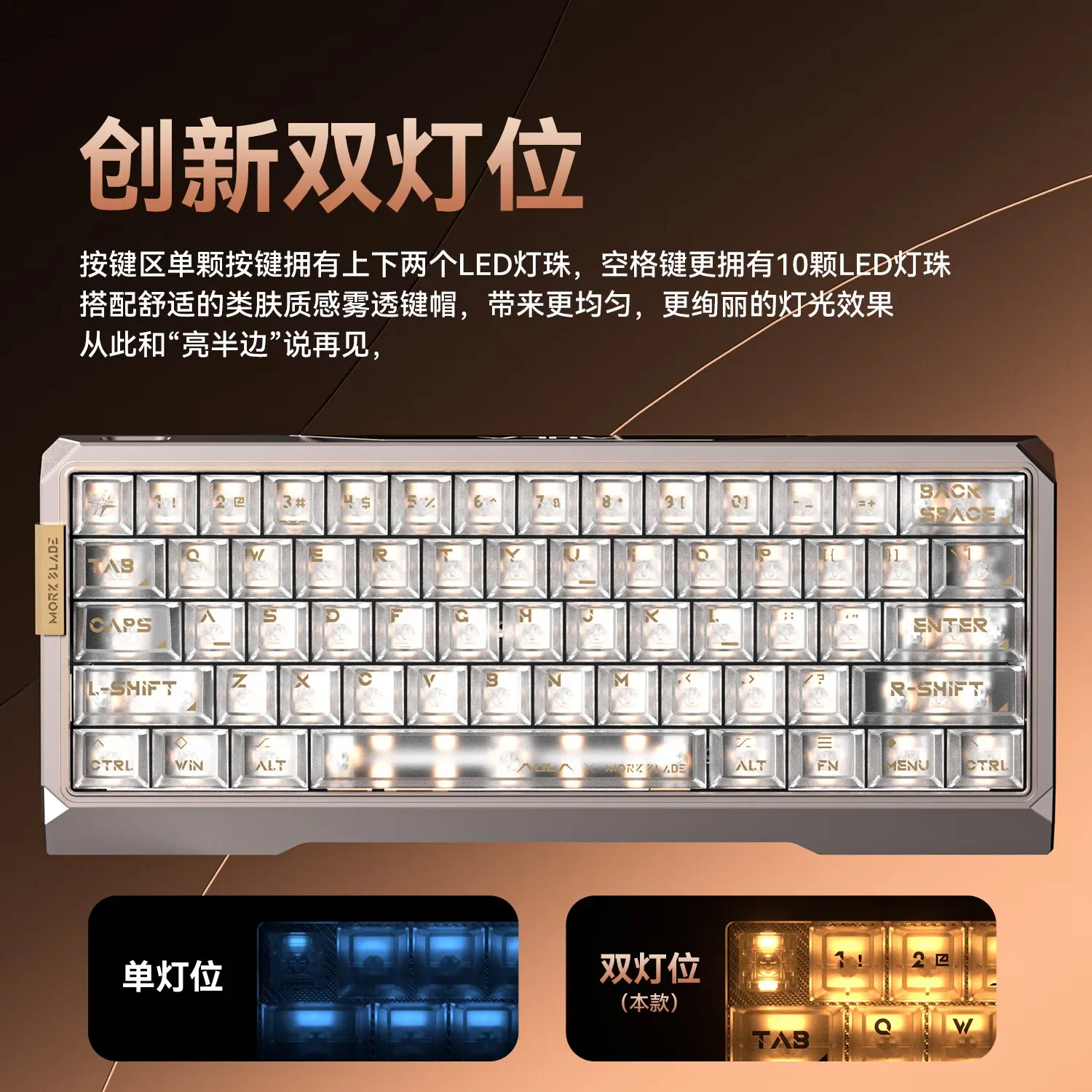 7月28日まで限定値下げ MorkBlade x AULA MK60 7月28日まで限定値下げ MorkBlade x AULA MK60 - メルカリ