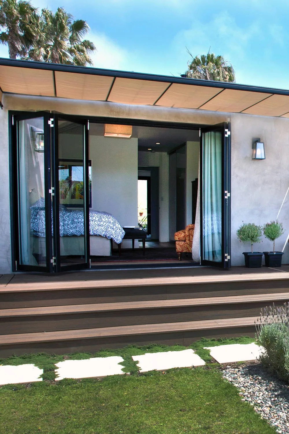 Bifold Doors Aluminum Framed Tempered Glass Sliding Folding Door House Used Aluminium Profile Patio Accordion Door