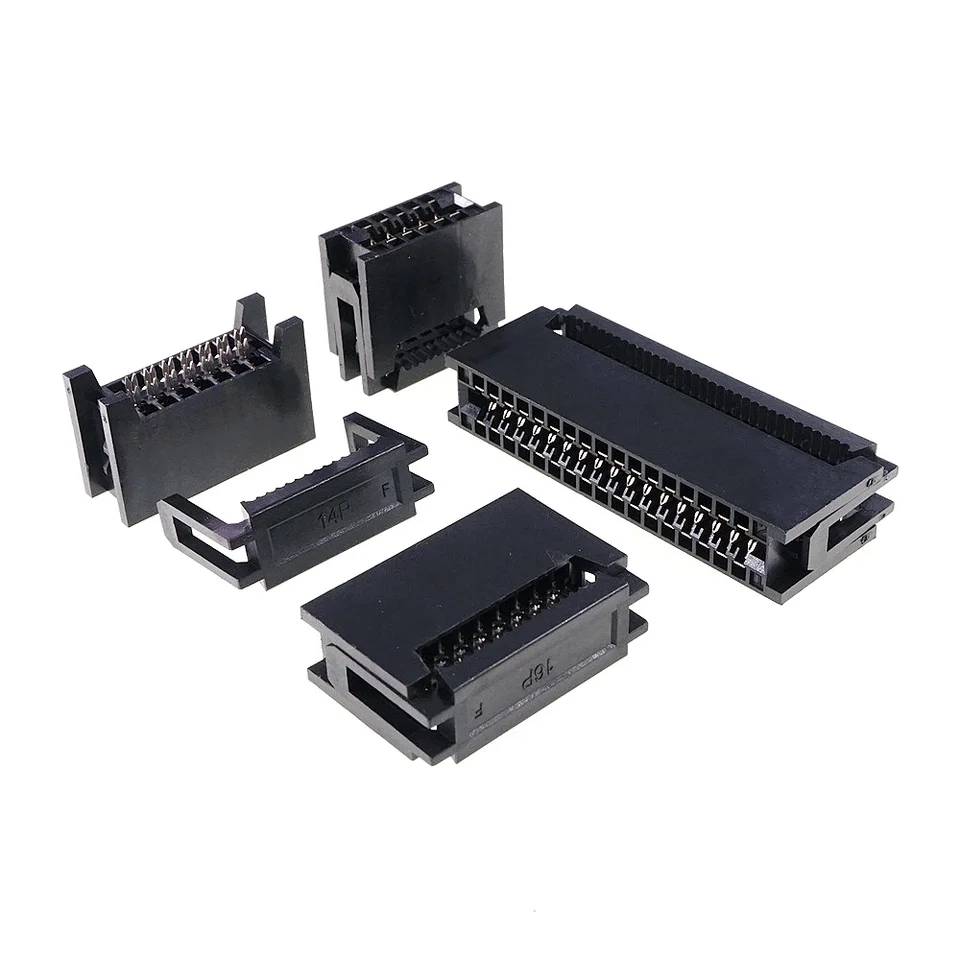 IDC 34-Pin Male To Card-Edge 34-Pin Female Extension Cable - 2.54mm Pitch (Multiple Lengths) 10 thumbnail image